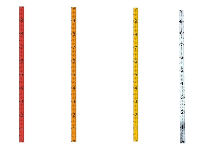 Measuring stick/scaling tape The Dahr stick, 1m - mixed colours