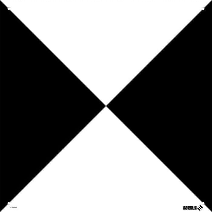 Flight signal 30x30cm Triangular fields