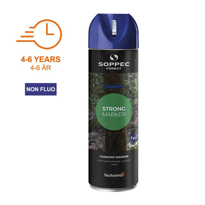 Strong Marker 12-pack, non-fluorescent long-lasting forest paint