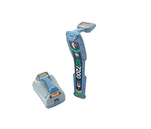 Cable finder RD7200+TX-5 with bag and rechargeable batteries