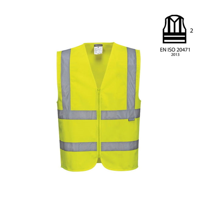 Warning vest Class 2 - Yellow