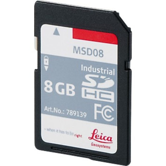 Leica MSD08 industrial quality 8GB SD memory card