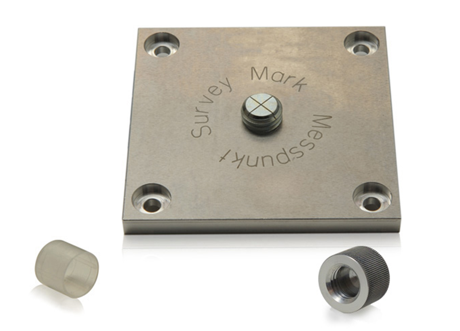 Fix point for Tripod, Prism and Total Station