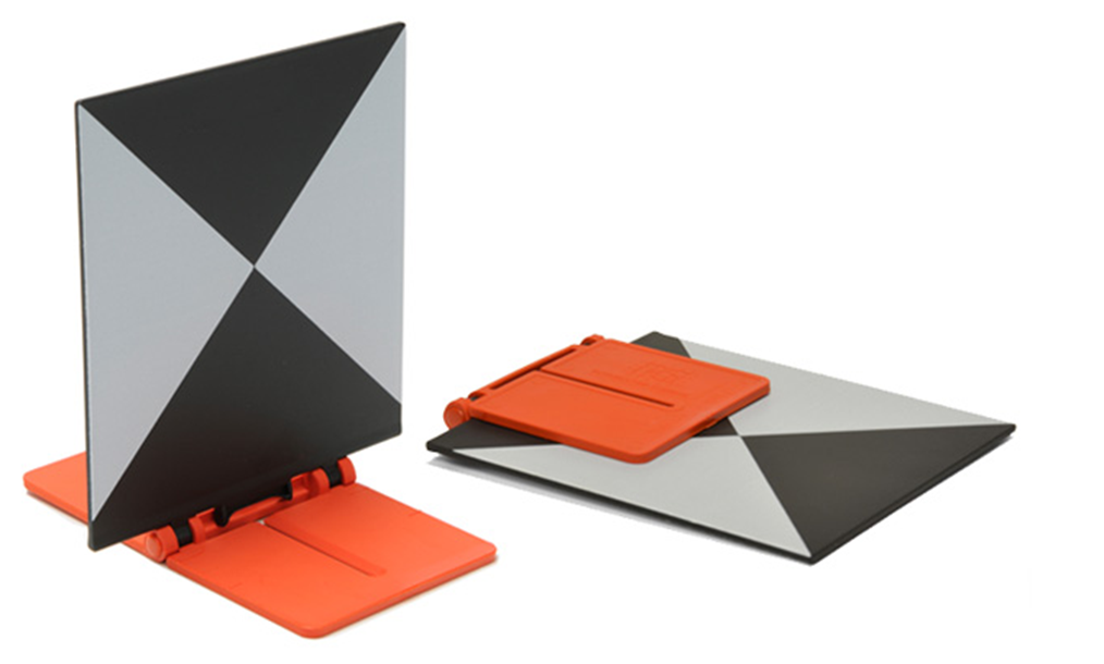 Foldable Laser scanner target