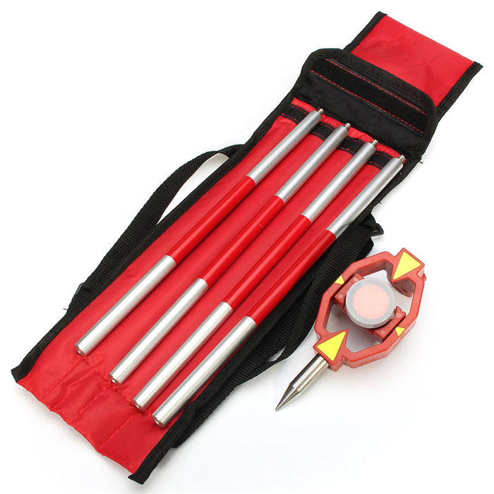 Mini prism - Complete Set with 4 plumb bobs and bag