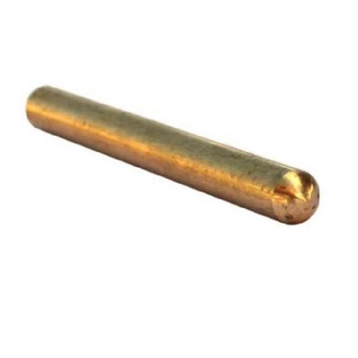 Balance stud brass 10x100 with rounded top