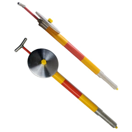 Polygon spade with instrument plate
