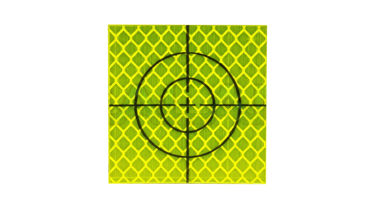 30mm Retro Target  - Yellow - 20 pack