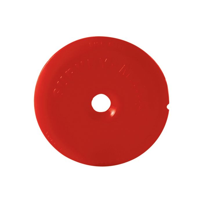 Plastic Survey discs - Red