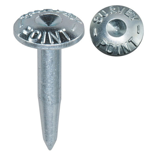 55mm Survey Nail 'Survey Point' Inscription