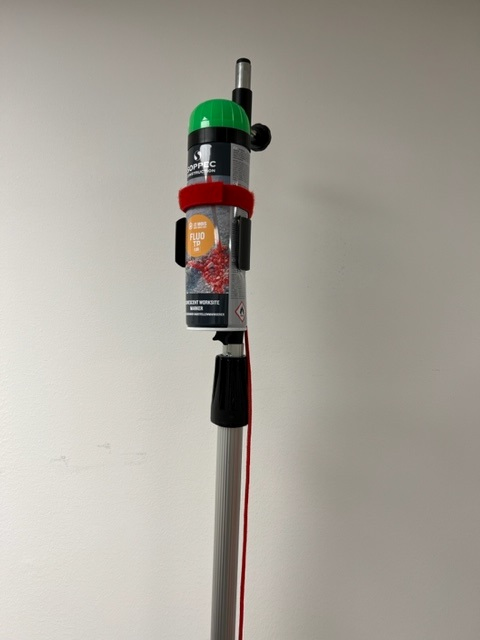 Telescopic paint applicator 4m