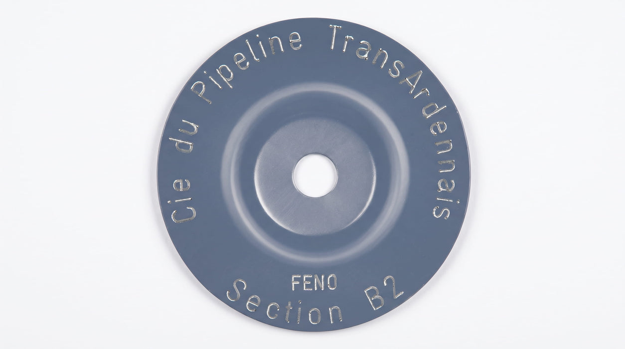 25mm Hi Vis Blue marking disc