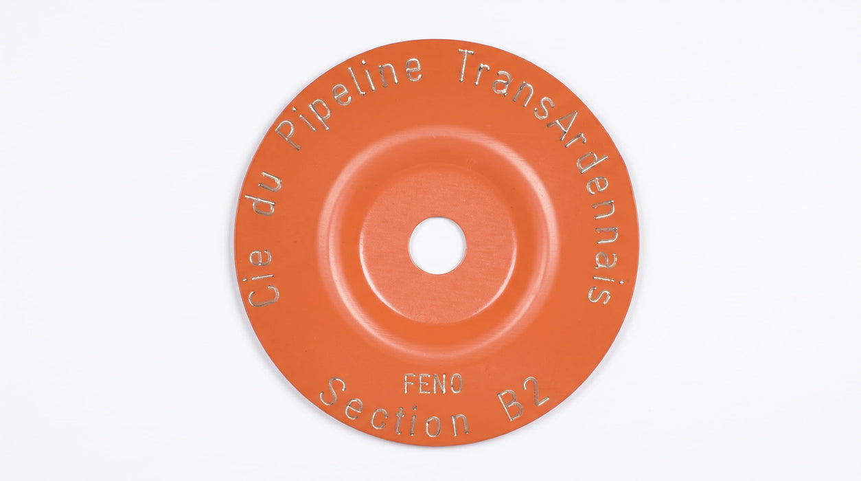 25mm Hi Vis Orange marking disc