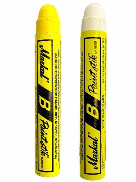 Markel Paintstik B, 12-pack Yellow