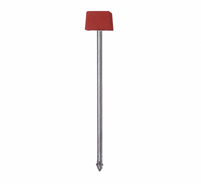 Feno Mark - The standard mark with 60 mm diameter and 5 mm head height - Red