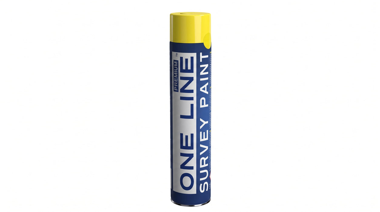 Yellow Powerline Spray Paint 750ml