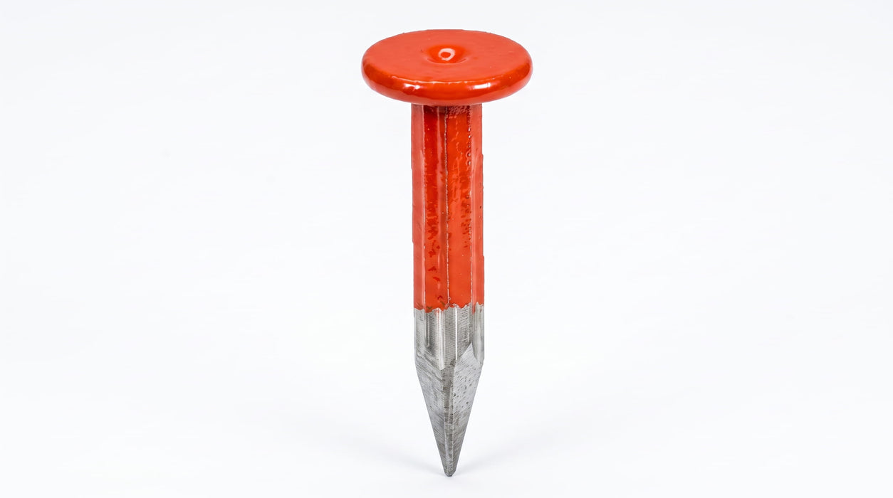 4mm x 25mm Hi Vis Orange marking nail