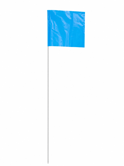 Marking flag 12x10cm Length 50cm 100 pack