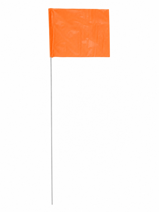 Marking flag 12x10cm Length 50cm 100 pack