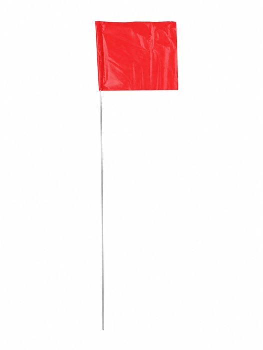 Marking flag 12x10cm Length 50cm 100 pack