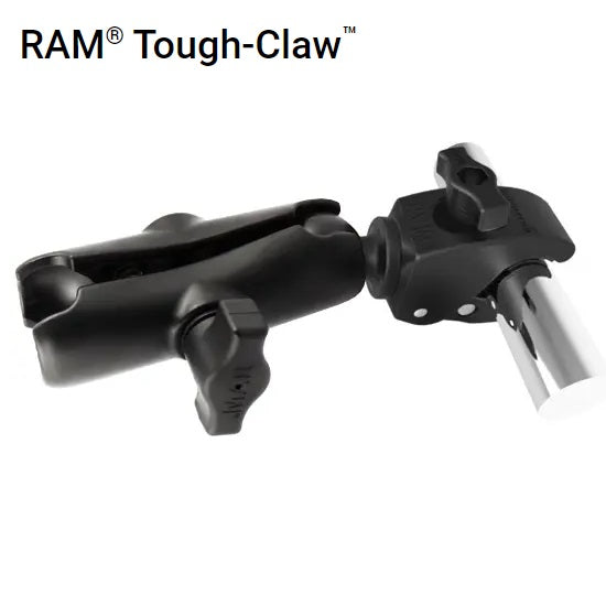 Bar mount RAM with articulated arm 1''
