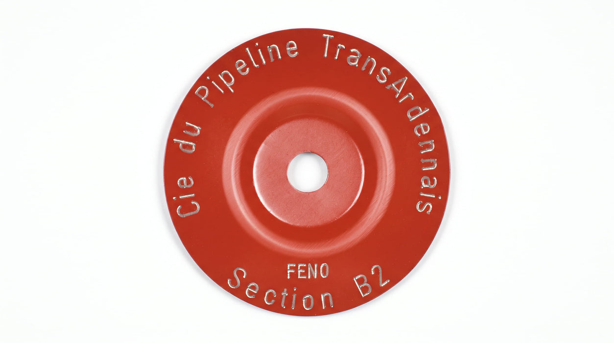 25mm Hi Vis Red marking disc