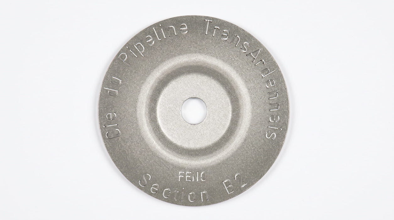 25mm Hi Vis White marking disc