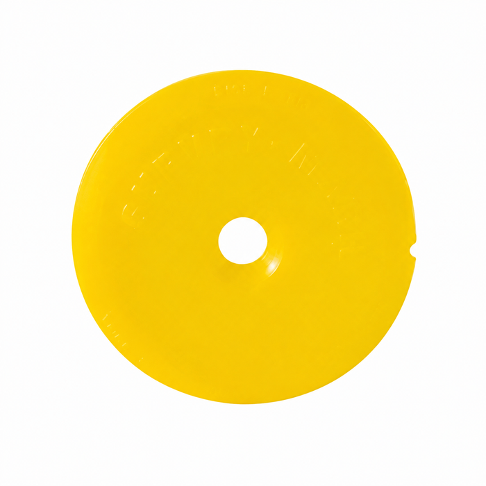 Plastic Survey discs - Yellow