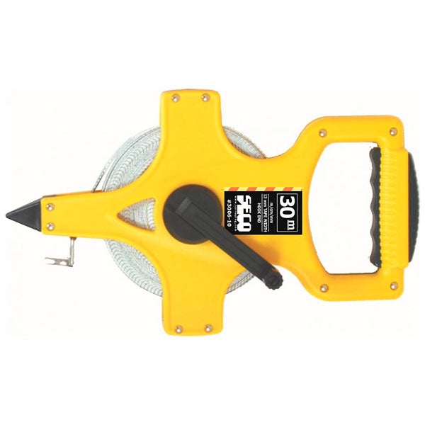 Measuring tape SECO 30-60m with hook 60 m med hake