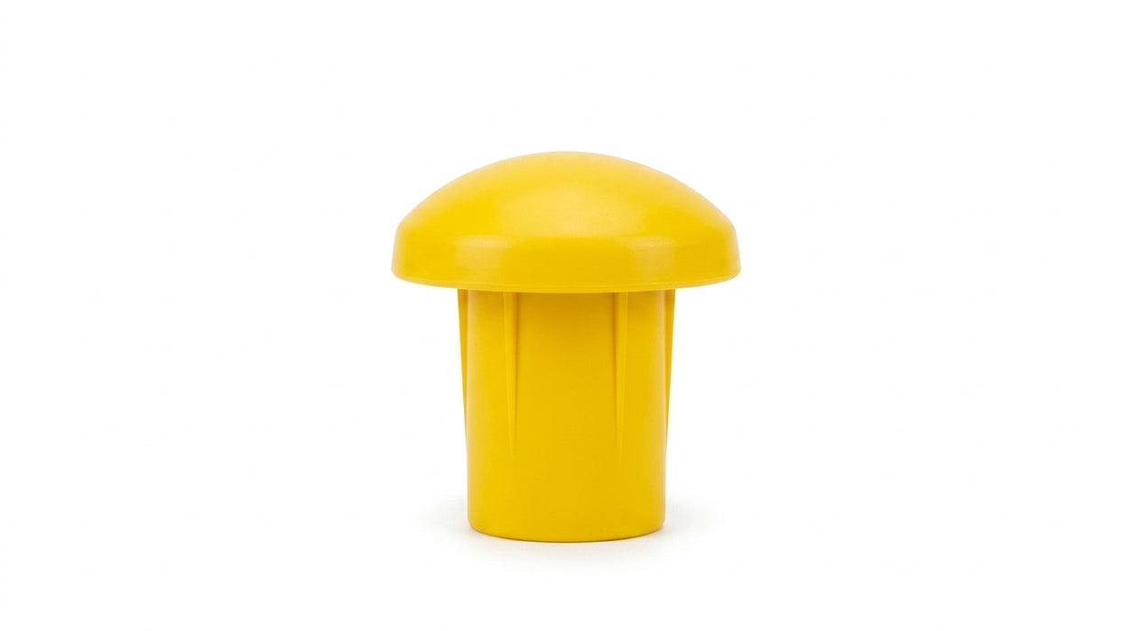 Large Rebar End Protection Cap Yellow 16-32mm Rebar